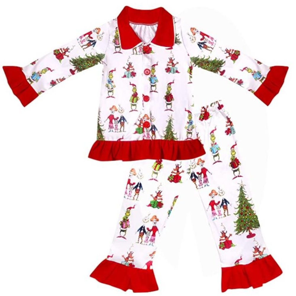 CHRISTMAS THE GRINCH PAJAMAS FOR GIRLS